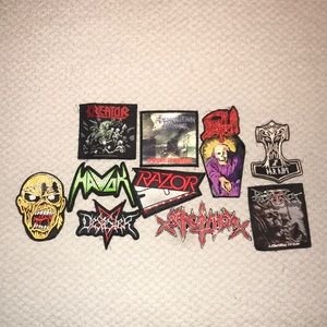 COPY - Metal Patches Thrash, Black & Heavy Metal